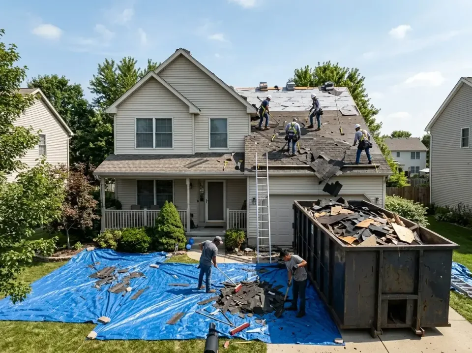 roof-replacement-debris-remova-004 — frequently asked questions, Cheapest Dumpster Rentals in South Laurel, MD